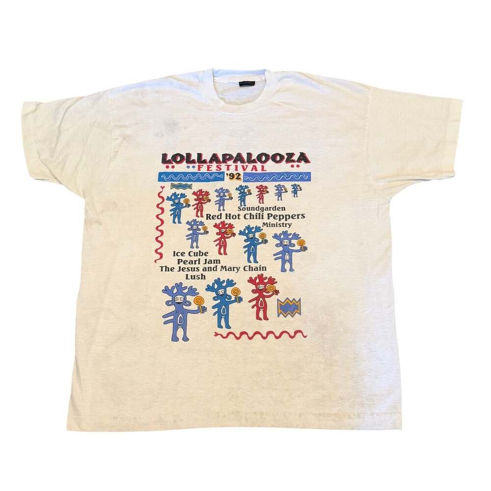 Vintage 90s Lollapalooza Festival 1992